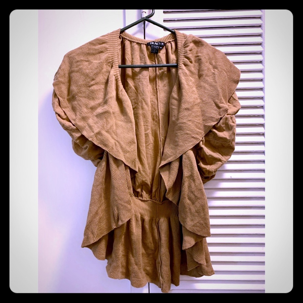 Tracy M Fashion Open Cardigan